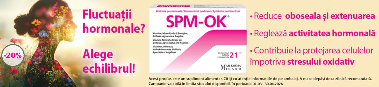 Anisapharm SPM-OK 20% Reducere Martie- Aprilie