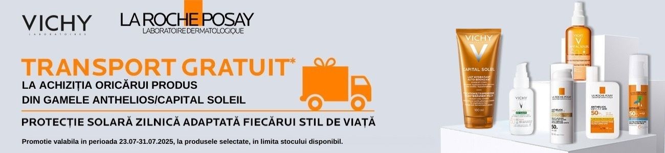 Anthelios + Capital Soleil Transport Gratuit Iulie