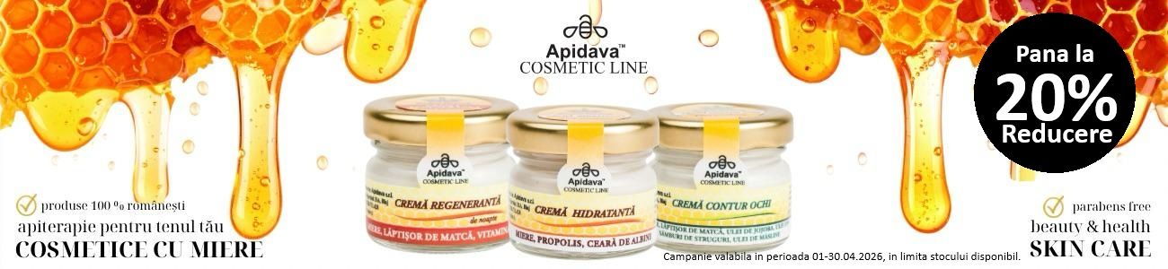 Apidava Pana la 20% Reducere Aprilie