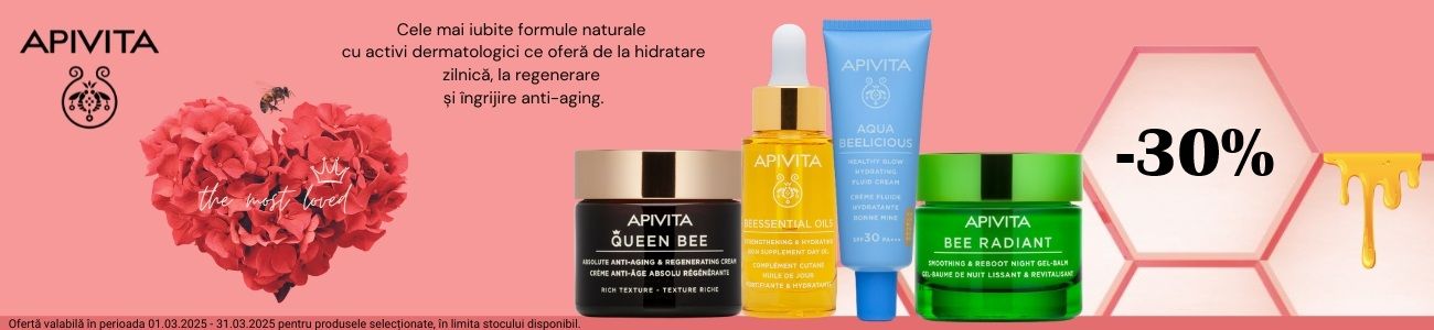 Apivita 30% Reducere Martie