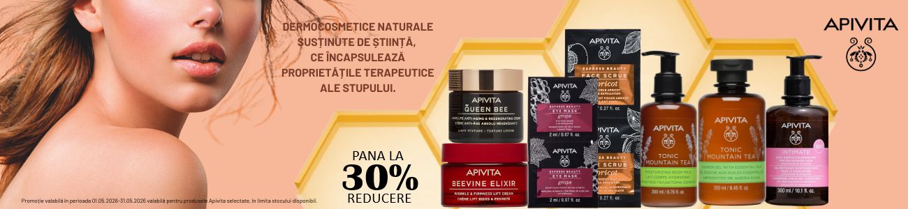 Apivita Pana La 30% Reducere Mai 