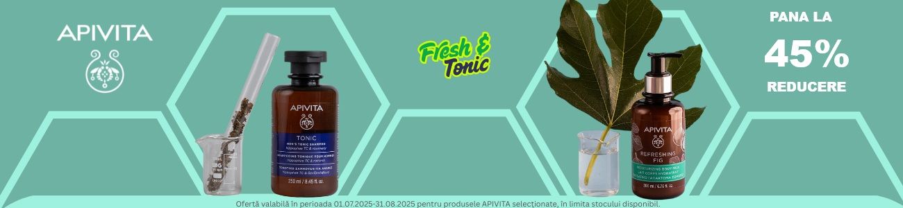 Apivita Pana La 45% Reducere Iulie-August