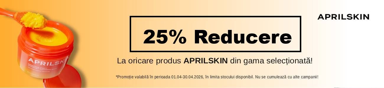 Aprilskin 25% Reducere Aprilie