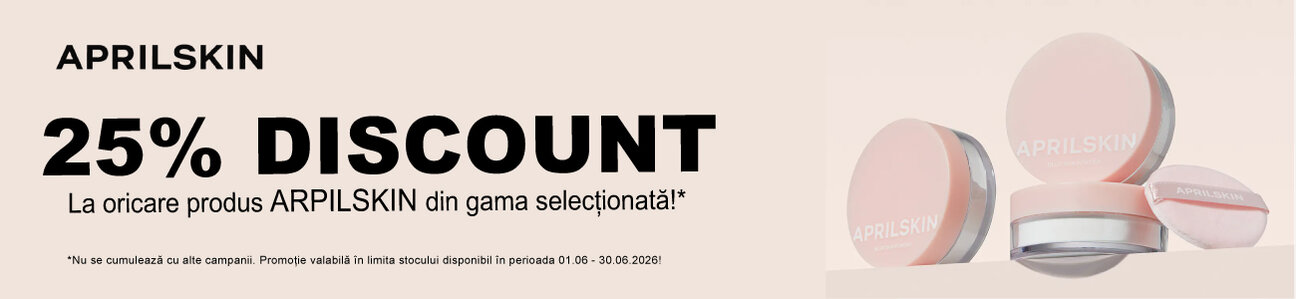 Aprilskin 25% Reducere Iunie