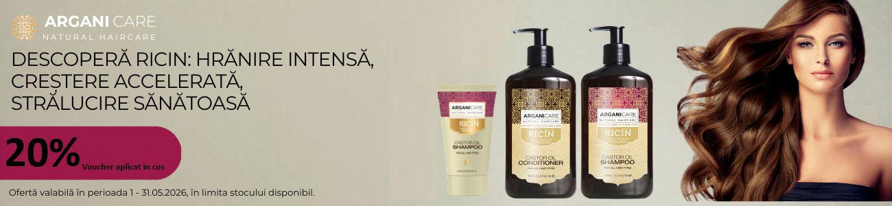Arganicare 20% Voucher aplicat in cos Mai