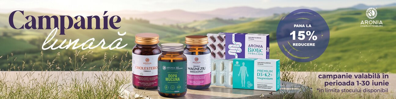 Aronia Pana la 15% Reducere Iunie