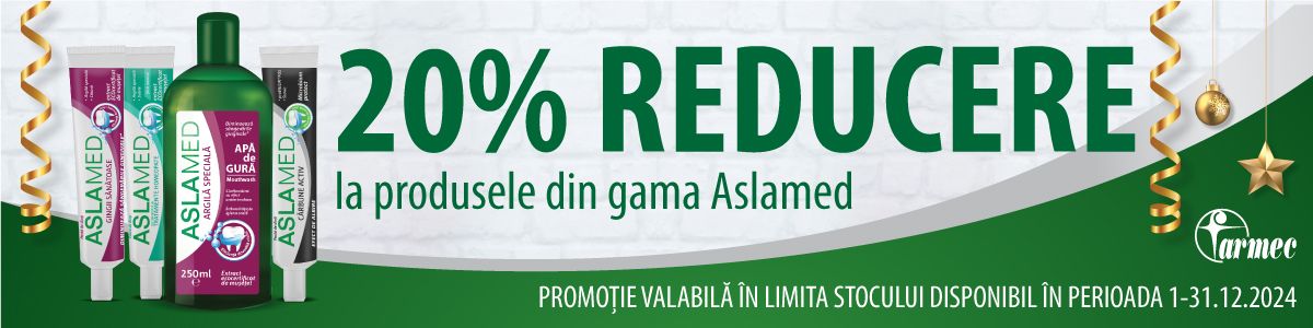 Aslamed 20% Reducere Decembrie