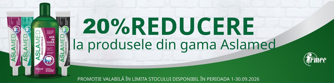 Aslamed 20% Reducere Septembrie