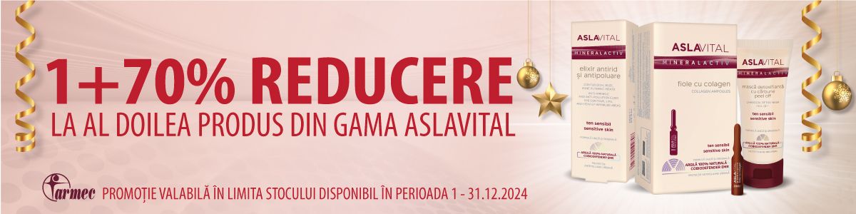 Aslavital 1+70% Reducere la al doilea Decembrie