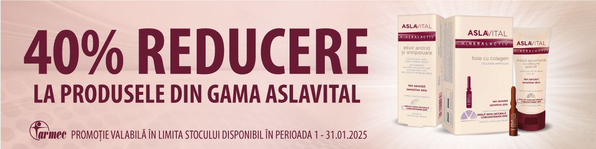 Aslavital 40% Reducere Ianuarie 