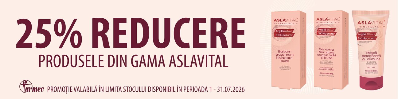 Aslavital Mineral 25% Reducere Iulie