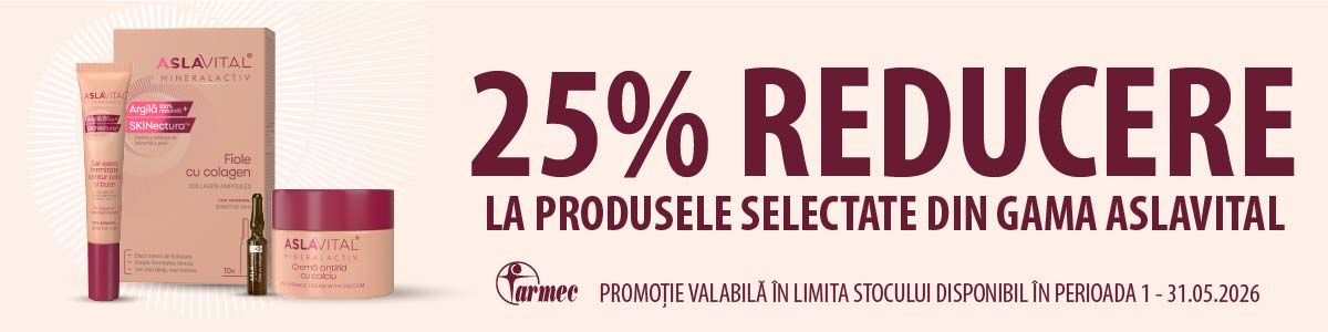 Aslavital Mineralactiv 25% Reducere Mai