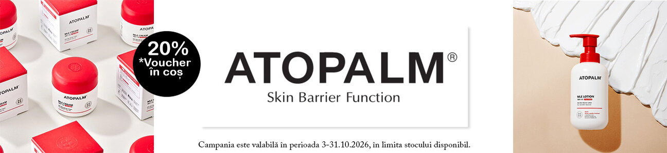 ATOPALM 20% Voucher in cos Octombrie 