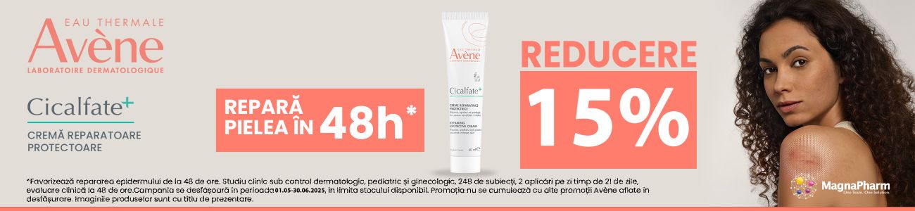 Avene 15% Reducere Mai-Iunie