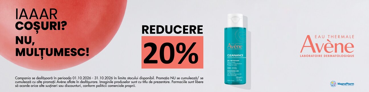 Avene Cleanance 20% Reducere Octombrie