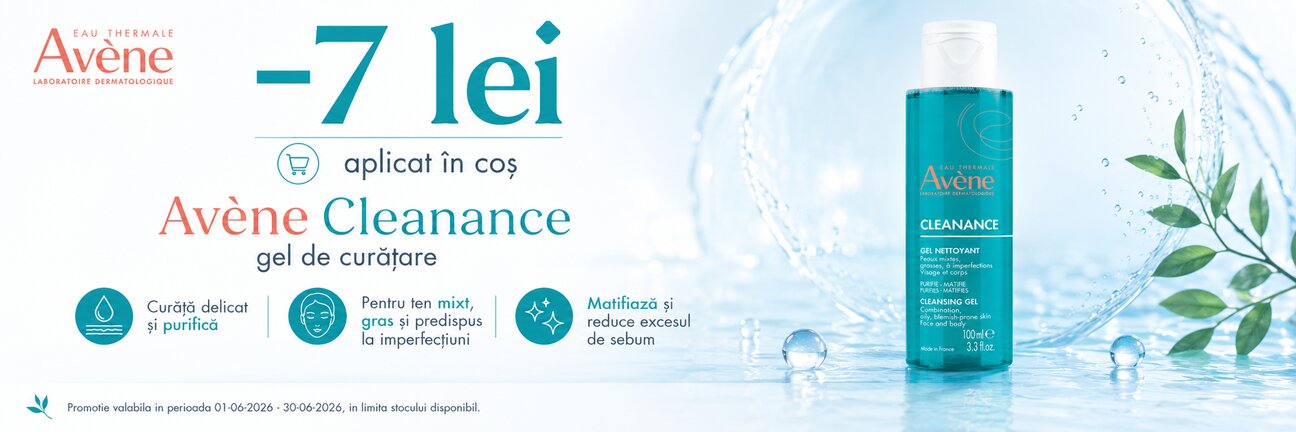 Avene Cleanance 7 lei Voucher Iunie