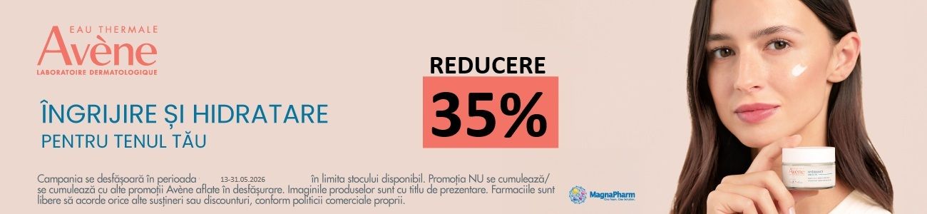 Avene Hydrance 35% Reducere Mai