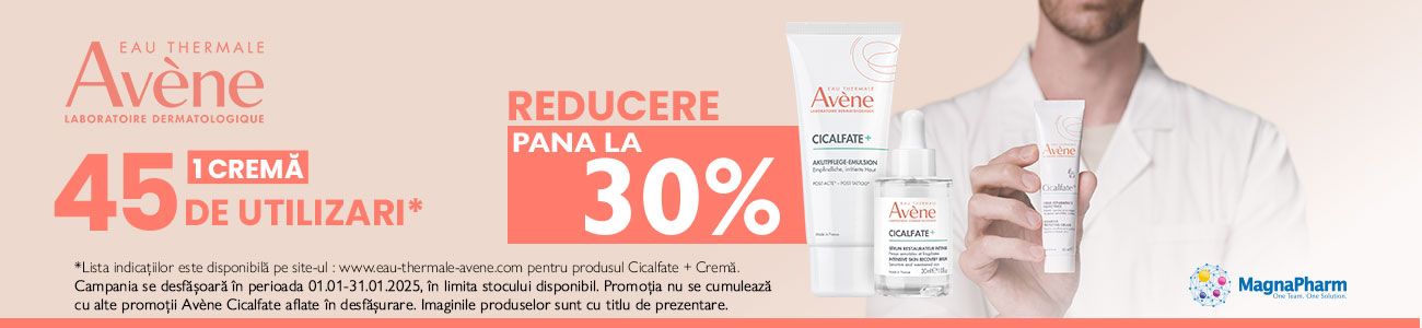 Avene Pana la 30% Reducere Ianuarie