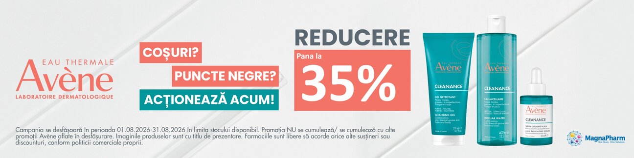 Avene Pana la 35% Reducere August