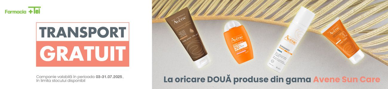 Avene Sun Care Transport Gratuit Iulie