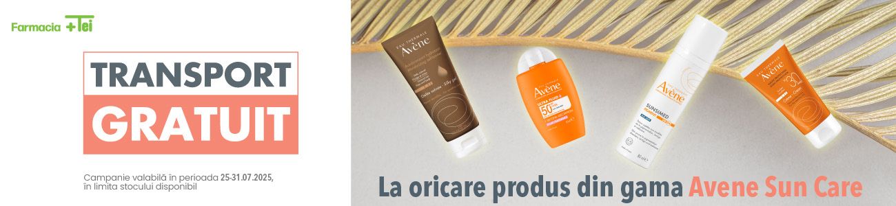 Avene Sun Care Transport Gratuit Iulie