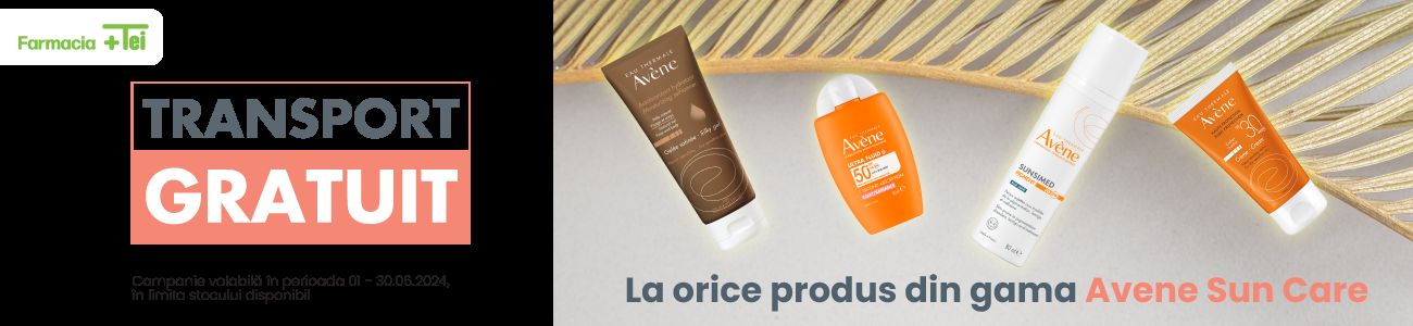 Avene Sun Care Transport Gratuit Iunie