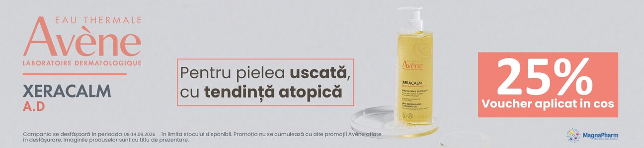 Avene Xeracalm Ulei 25% Voucher aplicat in cos Saptamana Dermatitei