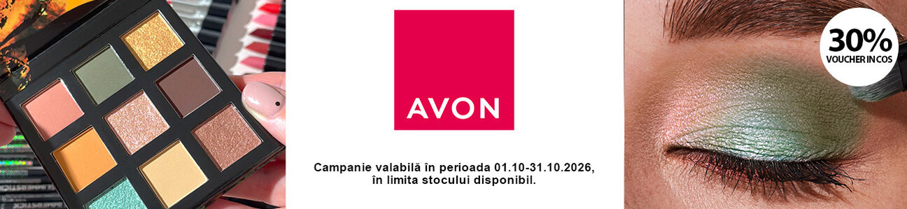 Avon 30% Voucher in cos Octombrie