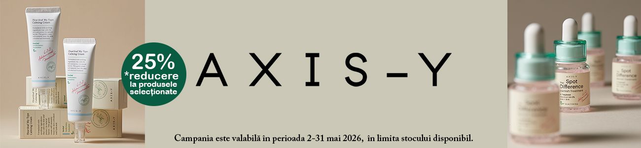 AXIS-Y 25% Reducere Mai