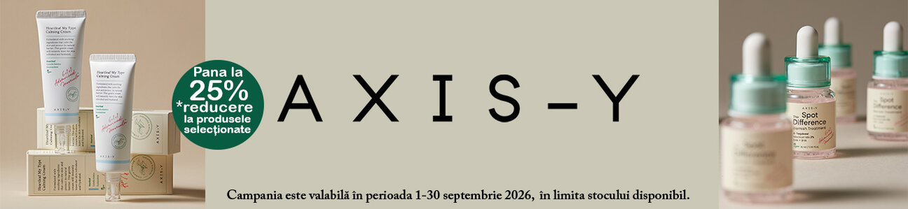 AXIS-Y Pana la 25% Reducere Septembrie