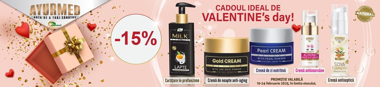 Ayurmed 15% Reducere Februarie V-day