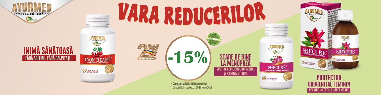 Ayurmed 15% Reducere Iunie