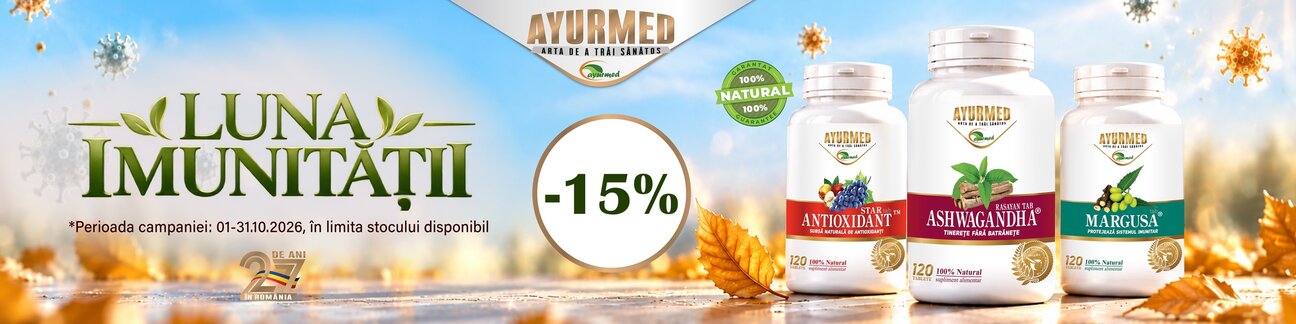 Ayurmed 15% Reducere Octombrie