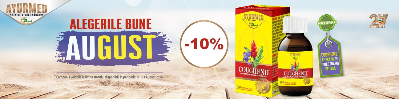 Ayurmed Coughend 10% Reducere August