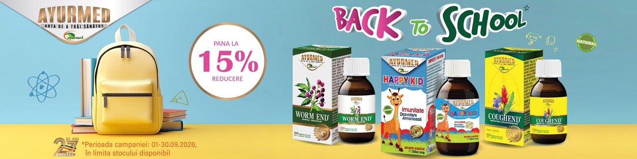 Ayurmed Pana La 15% Reducere Septembrie