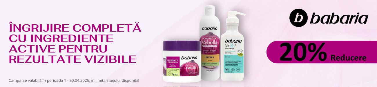 Babaria 20% Reducere Aprilie