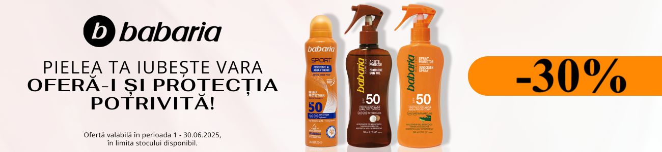 Babaria 30% Reducere Zorii Reducerilor