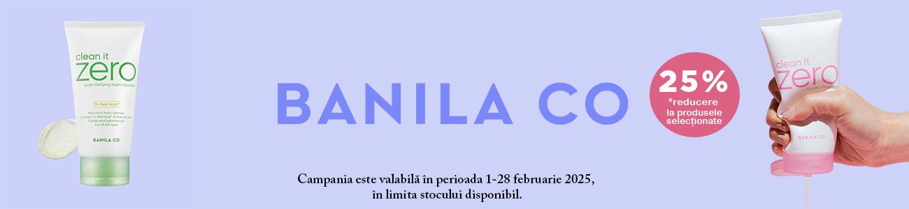 Banila CO 25% Reducere Februarie