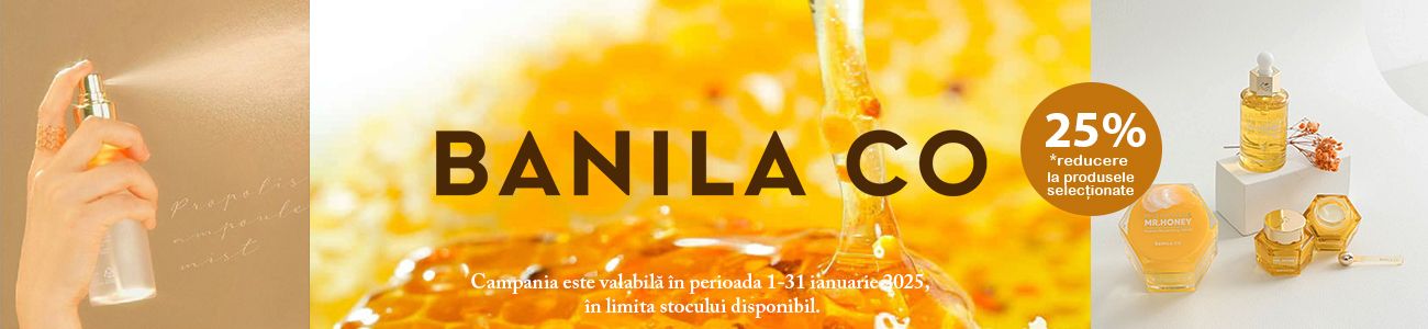 Banila CO 25% Reducere Ianuarie