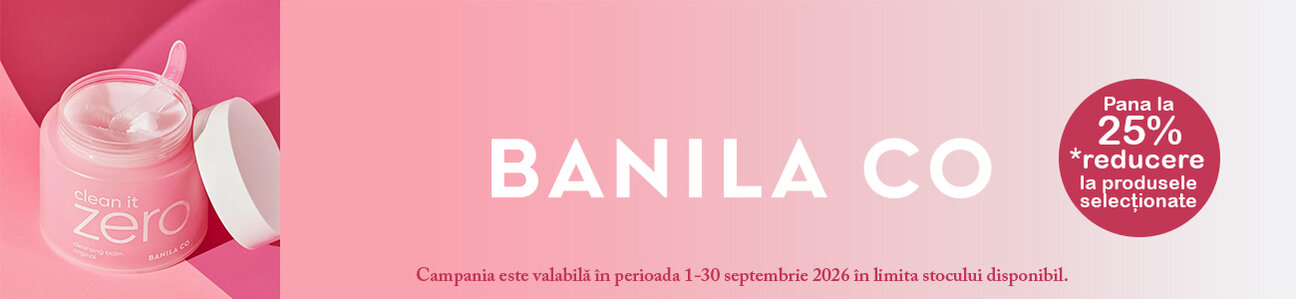 BANILA CO Pana la 25% Reducere Septembrie