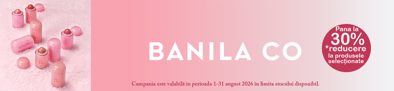 Banila CO Pana la 30% Reducere August