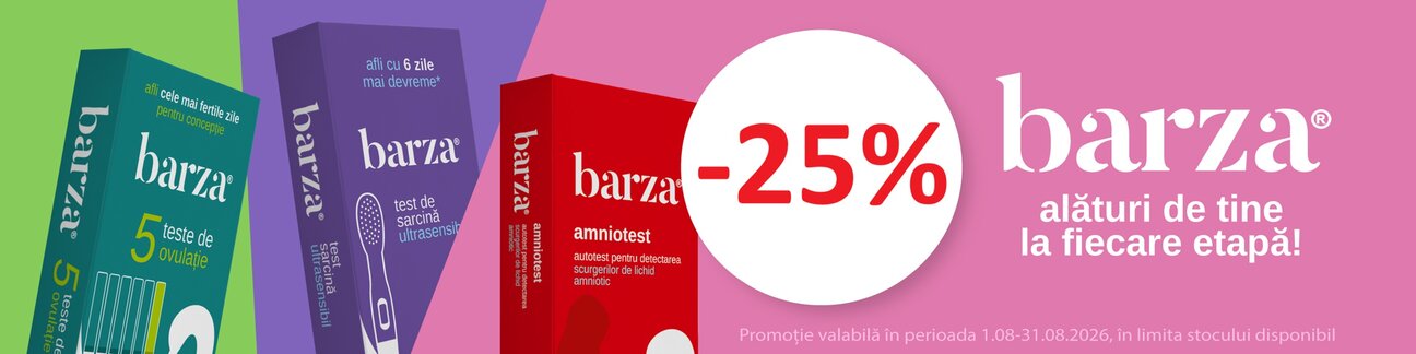 Barza 25% Reducere August