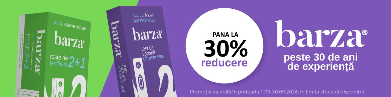 Barza Pana la 30% Reducere Septembrie