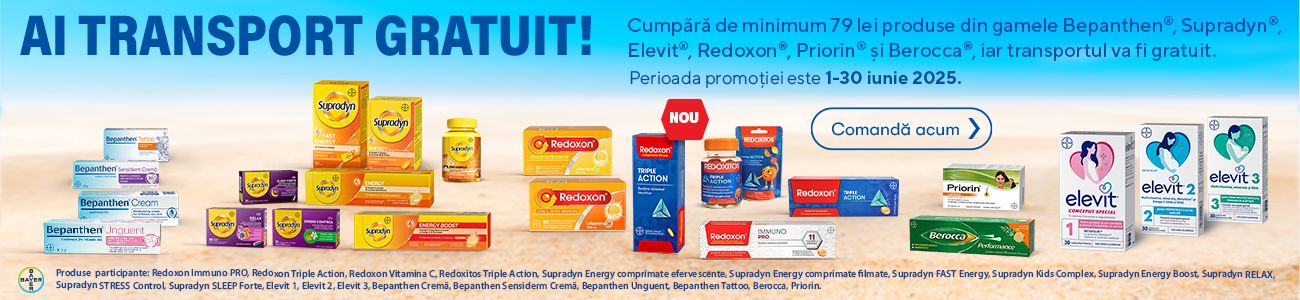 Bayer Transport Gratuit Iunie