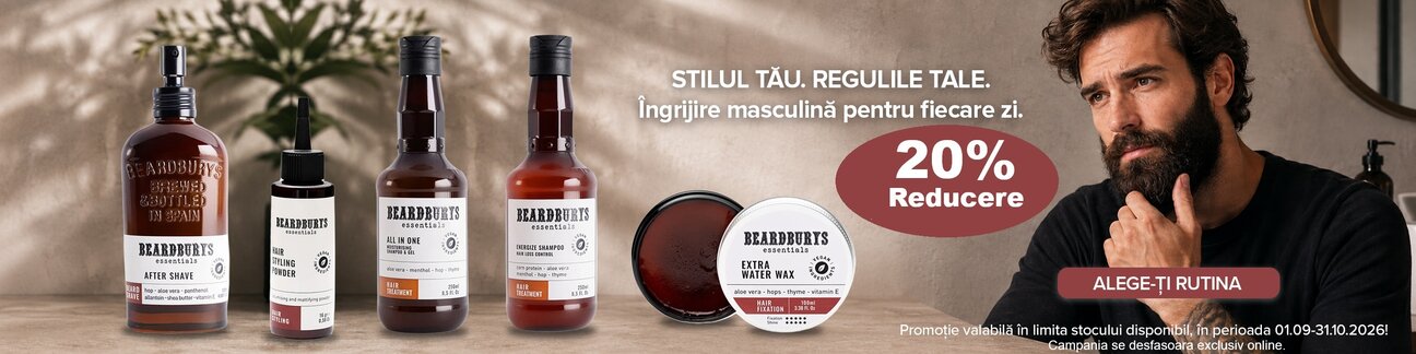 Beardburys 20% Reducere Septembrie-Octombrie Exclusiv Online