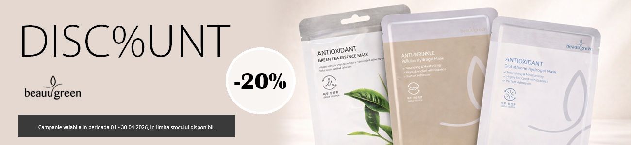 Beauugreen 20% Reducere Aprilie