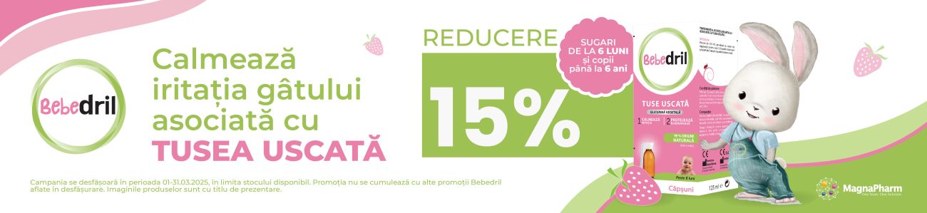 Bebedrill 15% Reducere Martie