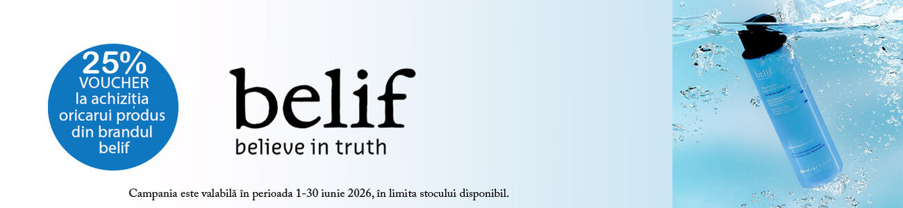 BELIF 25% Voucher in cos Iunie