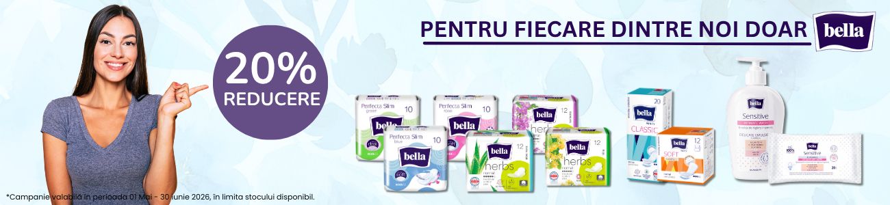 Bella 20% Reducere Mai-Iunie