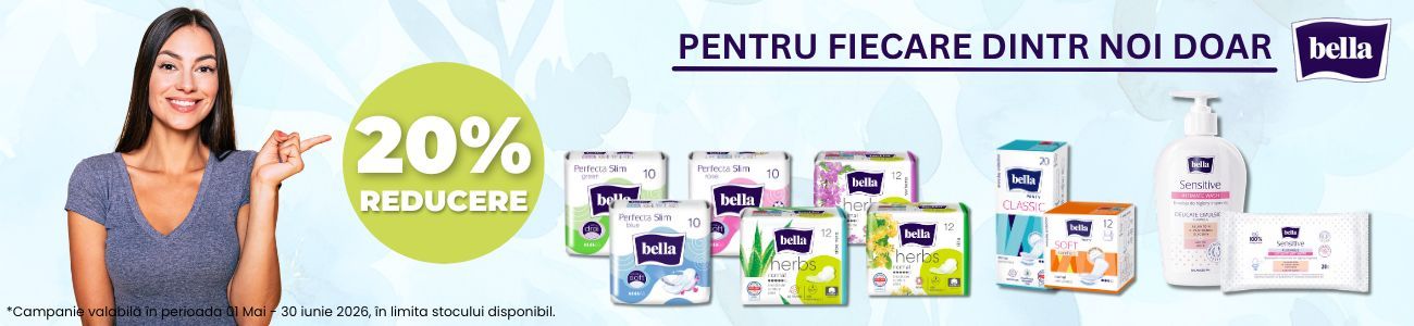 Bella 20% Reducere Mai-Iunie